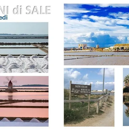 Cammini Di Sale - Inside The Salt Pans Wwf Oasis - 5Km Far From Trapani Villa Torre Nubia Exterior photo