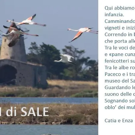 Cammini Di Sale - Inside The Salt Pans Wwf Oasis - 5Km Far From Trapani Villa Torre Nubia Exterior photo